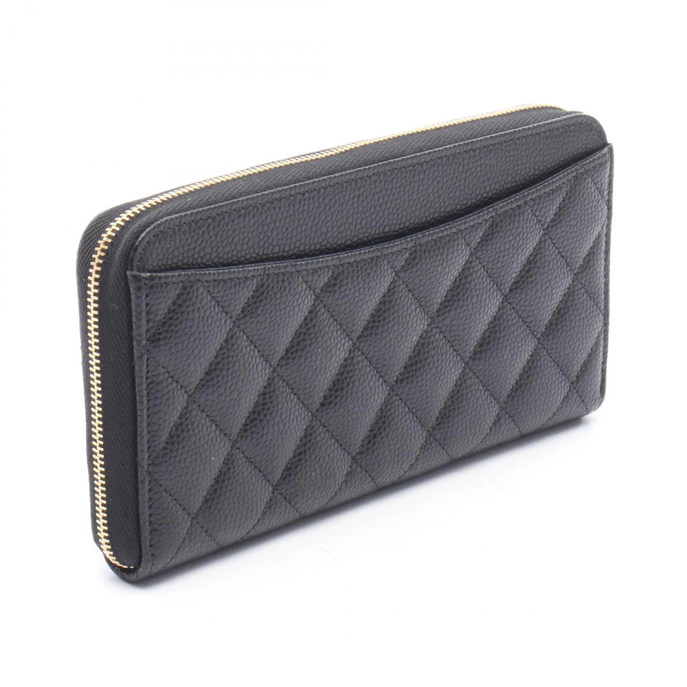 CHANEL Black Caviar Leather Wallet - Picture 2 of 8